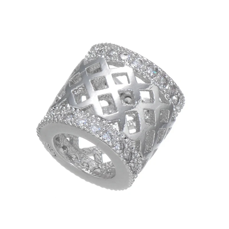 Supplies For Jewelry Wholesale 3 Color Diy Accessories Copper Metal Micro Pave CZ Rhinestone Big Hole Tube Spacer Beads
Supplies For Jewelry Wholesale 3 Color Diy Accessories Copper Metal Micro Pave CZ Rhinestone Big Hole Tube Spacer Beads