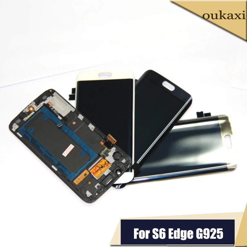 No Dead Pixel For Samsung Galaxy S6 Edge G925F G925A G925P LCD Display Screen with Touch Digitizer
No Dead Pixel For Samsung Galaxy S6 Edge G925F G925A G925P LCD Display Screen with Touch Digitizer