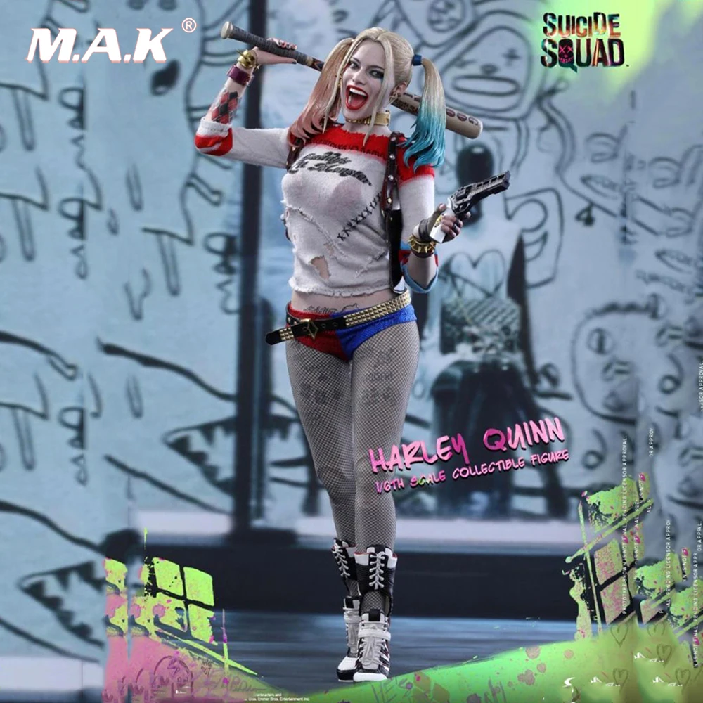 Hot Toys MMS383 1/6 Suicide Squad Harley Quinn figure girl Clown joker girl Margot Robbie Figure Toy Christmas new year gift
Hot Toys MMS383 1/6 Suicide Squad Harley Quinn figure girl Clown joker girl Margot Robbie Figure Toy Christmas new year gift