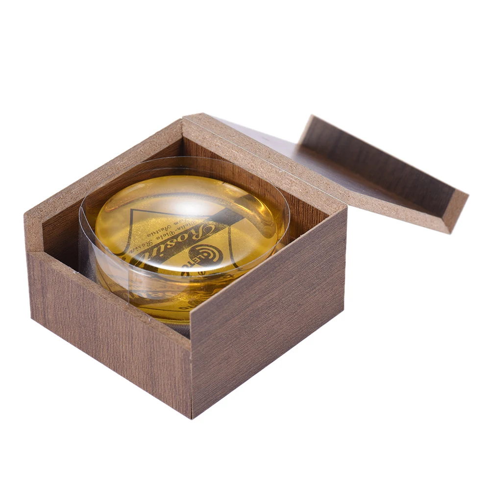 High-Class Transparent Yellow Rosin Resin Colophony Low Dust Handmade Rounded with Box for Violin Viola Cello Bowed String
High-Class Transparent Yellow Rosin Resin Colophony Low Dust Handmade Rounded with Box for Violin Viola Cello Bowed String