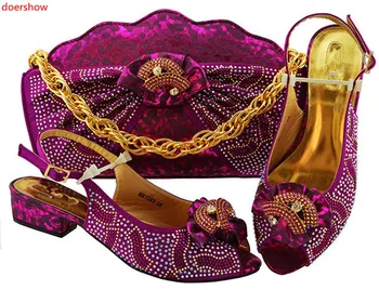 doershow African niceshoe and bag set for party Italian shoe with matching bag new design lady matching shoe and bag set SWD1-27
doershow African niceshoe and bag set for party Italian shoe with matching bag new design lady matching shoe and bag set SWD1-27
