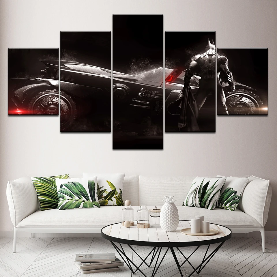 Batman Arkham Knight Batmobile 5 Piece Wallpapers Art Canvas Print modern Poster Modular art painting for Living Room Home Decor
Batman Arkham Knight Batmobile 5 Piece Wallpapers Art Canvas Print modern Poster Modular art painting for Living Room Home Decor