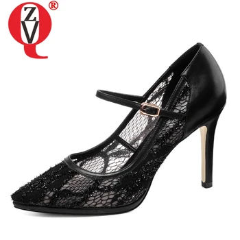 ZVQ shoes woman spring new fashion sexy mesh pointed toe party women pumps outside super high thin heels platform ladies shoes
ZVQ shoes woman spring new fashion sexy mesh pointed toe party women pumps outside super high thin heels platform ladies shoes