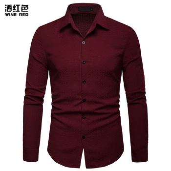 New Arrived 2019 mens shirts Brand solid Long sleeve Casual Square Collar Regular Business Simplicity Men Dress Shirts Male Tops
New Arrived 2019 mens shirts Brand solid Long sleeve Casual Square Collar Regular Business Simplicity Men Dress Shirts Male Tops