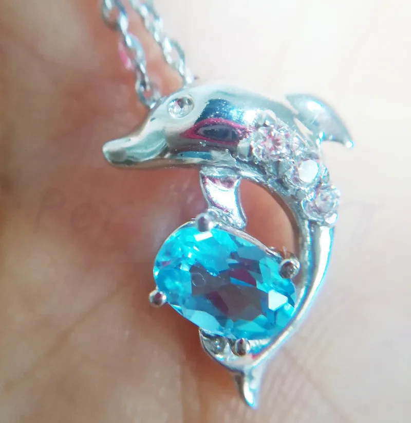 Origin blue topaz pendant Free shipping Dolphin style Natural blue topaz 925 sterling silver 0.6ct gemstone #CY18070203
Origin blue topaz pendant Free shipping Dolphin style Natural blue topaz 925 sterling silver 0.6ct gemstone #CY18070203