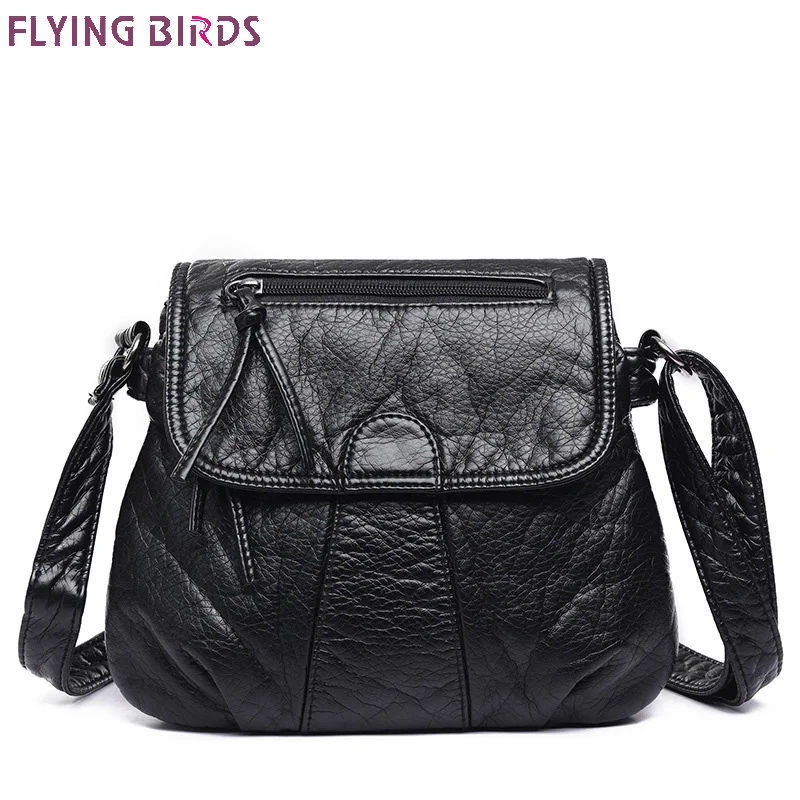 FLYING BIRDS women shoulder bags trendy small soft messenger bags washed leather lady square bag wild cluth female handbag a3408
FLYING BIRDS women shoulder bags trendy small soft messenger bags washed leather lady square bag wild cluth female handbag a3408