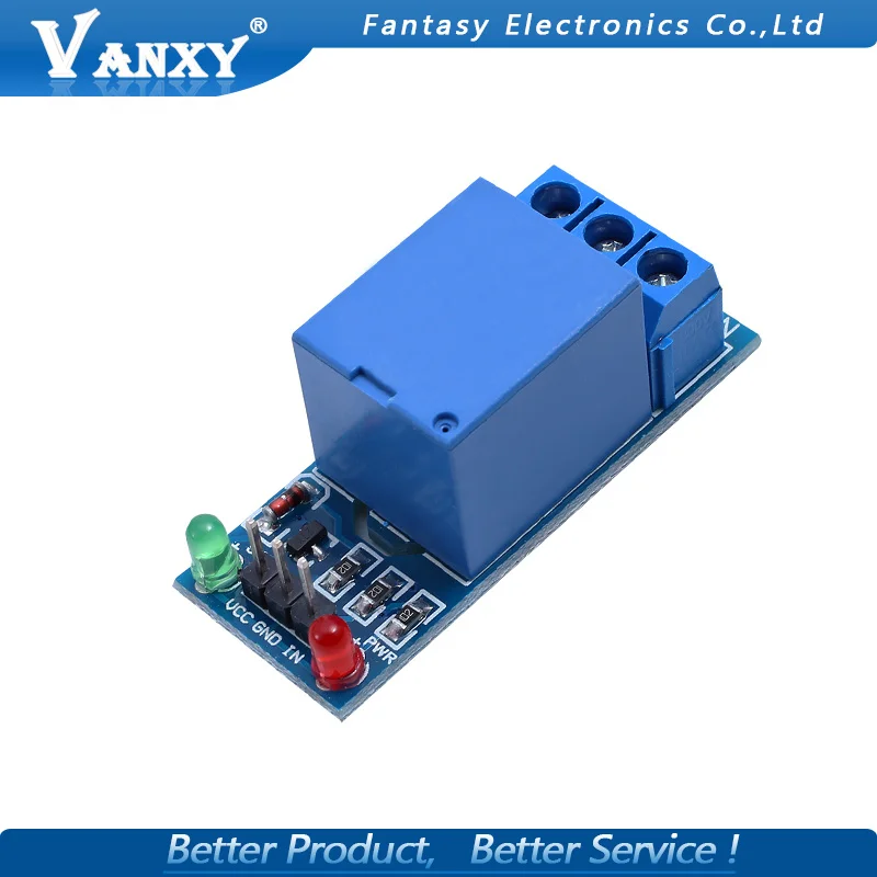 5pcs 1 Channel 5V Relay Module high level for SCM Household Appliance Control new
5pcs 1 Channel 5V Relay Module high level for SCM Household Appliance Control new