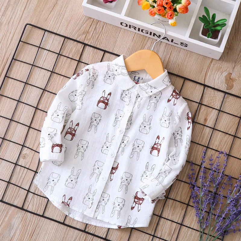 Print Cat Pattern Cotton Square Collar Girl Long-sleeved Shirt 2019 Spring Children's Clothing
Print Cat Pattern Cotton Square Collar Girl Long-sleeved Shirt 2019 Spring Children's Clothing