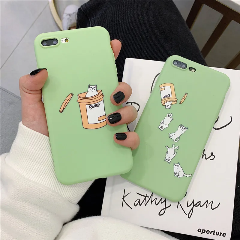 Funny cartoon cat printed phone case for iphone XS Max X XR cover for iphone 6 6s 7 8 plus fashion couples matte soft cases Capa
Funny cartoon cat printed phone case for iphone XS Max X XR cover for iphone 6 6s 7 8 plus fashion couples matte soft cases Capa