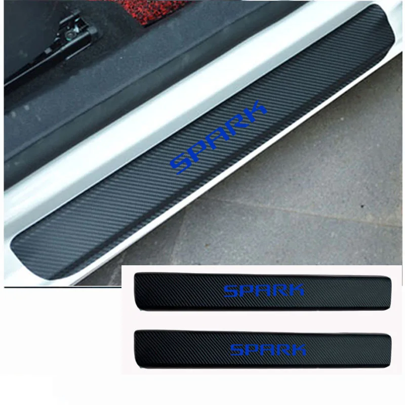 Carbon Fiber Vinyl Sticker Car Door Sill Protector Scuff Plate For CHEVROLET SPARK Car Accessories
Carbon Fiber Vinyl Sticker Car Door Sill Protector Scuff Plate For CHEVROLET SPARK Car Accessories