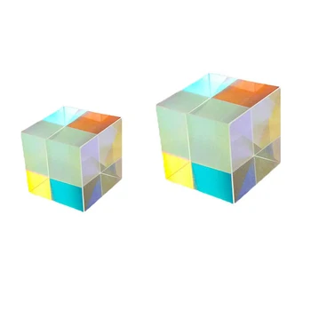 Creative Glass Six-Sided Bright Light Cube Stained Glass Prism Beam Splitting Prism Optical Experiment Instrument Optical Lens
Creative Glass Six-Sided Bright Light Cube Stained Glass Prism Beam Splitting Prism Optical Experiment Instrument Optical Lens