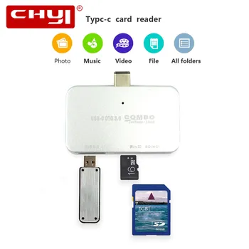 3 in 1 USB-C Hub USB 3.1 Type C HUB with Card Reader Multi USB 3.0 Hub Spliter for Macbook Air Pro Smartphone Type-C OTG Hub
3 in 1 USB-C Hub USB 3.1 Type C HUB with Card Reader Multi USB 3.0 Hub Spliter for Macbook Air Pro Smartphone Type-C OTG Hub