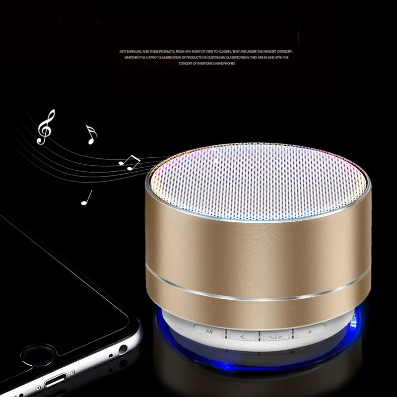 Portable Bluetooth MiNi Wireless Metal Speaker LED USB TF Card Bass Stereo Speakers With Mic MP3/4 For All Mobile Phone Computer
Portable Bluetooth MiNi Wireless Metal Speaker LED USB TF Card Bass Stereo Speakers With Mic MP3/4 For All Mobile Phone Computer