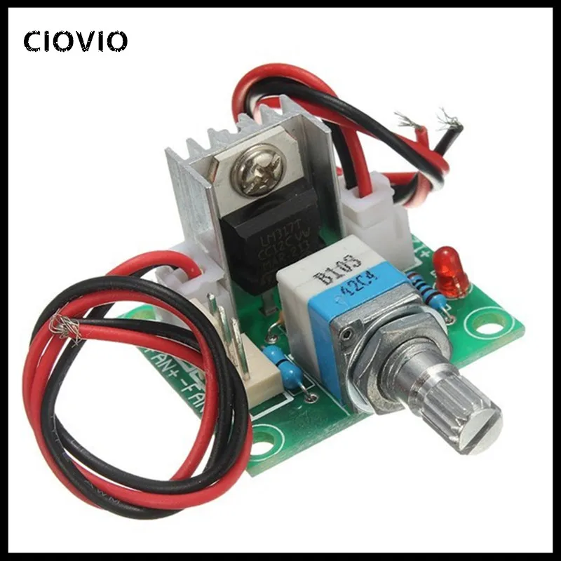 LM317 DC Linear Converter Down Voltage Regulator Board Speed Control Module