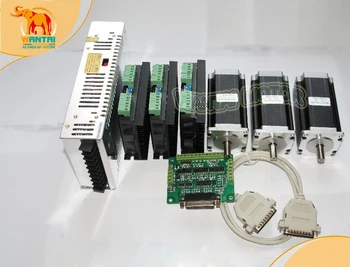 3AXIS Wantai Nema23 SingleShaft 57BYGH115-003 Stepper Motor 3Nm 425oz-in&DriverDQ542MA 50V4.2A CNC Rounter KIT,Free ship to most
3AXIS Wantai Nema23 SingleShaft 57BYGH115-003 Stepper Motor 3Nm 425oz-in&DriverDQ542MA 50V4.2A CNC Rounter KIT,Free ship to most