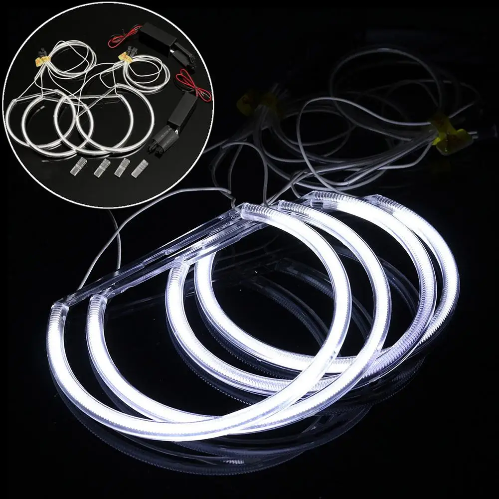 NEW 4Pc Car Vehicle Angel Eye Halo LED Rings Light Ballast Set for BMW E46 3 Series
NEW 4Pc Car Vehicle Angel Eye Halo LED Rings Light Ballast Set for BMW E46 3 Series