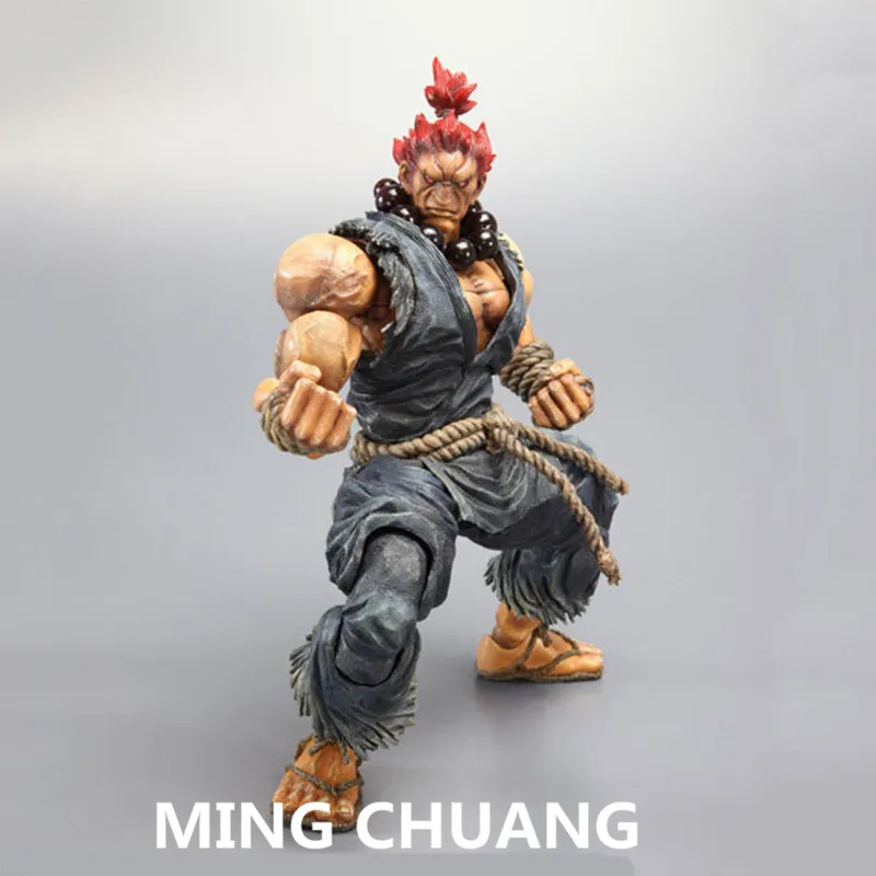 Super Street Fighter IV Play Arts Gouki Akuma PVC Action Figure Collectible Model Toy White and black with boxed 22 cm Q41
Super Street Fighter IV Play Arts Gouki Akuma PVC Action Figure Collectible Model Toy White and black with boxed 22 cm Q41