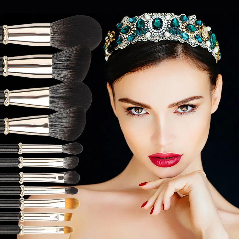 2019 New arrival High Quality 12pcs Makeup Brushes Set Foundation Blusher Eye Shadow Eyebrow Cosmetic Tools
2019 New arrival High Quality 12pcs Makeup Brushes Set Foundation Blusher Eye Shadow Eyebrow Cosmetic Tools