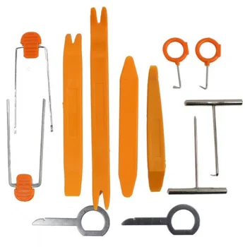 by DHL or Fedex 100set Auto Car Disassembled 12pcs/Set for Audio Removal Installtion Pry Tools Car Radio Door Clip Panel Dash
by DHL or Fedex 100set Auto Car Disassembled 12pcs/Set for Audio Removal Installtion Pry Tools Car Radio Door Clip Panel Dash