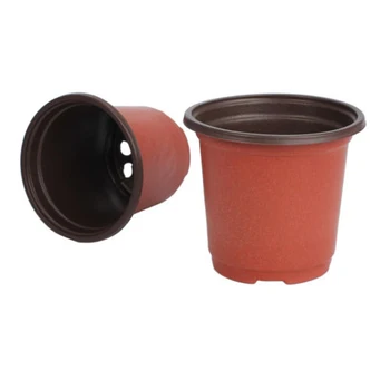 100 Pcs Plastic Garden Nursery Pot Flower Seedlings Planter Container 10×7×9cm
100 Pcs Plastic Garden Nursery Pot Flower Seedlings Planter Container 10×7×9cm