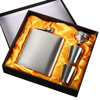 Portable 7 OZ Hip Flask Set With Funnel+2 Cups Stainless Steel Alcohol Bottle Whiskey Flagon Personalized Screw Cap Pocket Flask
Portable 7 OZ Hip Flask Set With Funnel+2 Cups Stainless Steel Alcohol Bottle Whiskey Flagon Personalized Screw Cap Pocket Flask