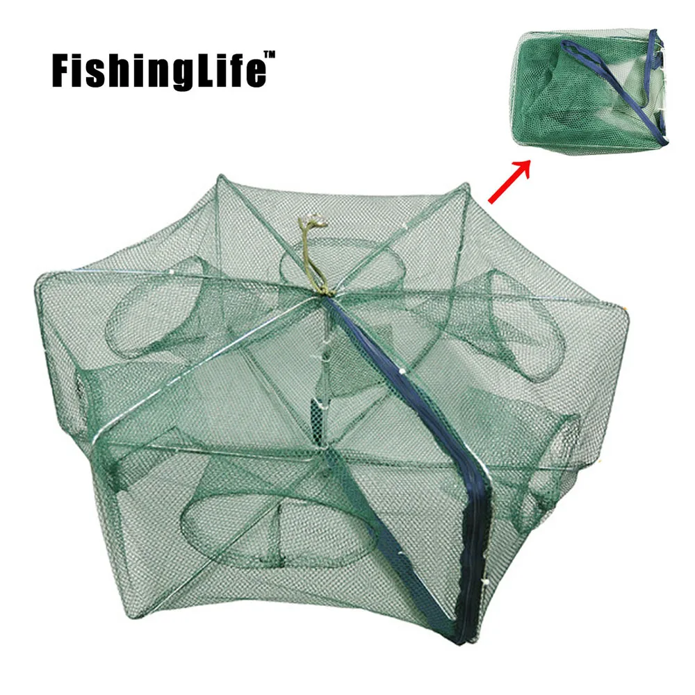 6/8/12Holes Fishing Net Folded Portable Hexagon Fishing Net Casting Nets Crayfish Shrimp Catcher Trap China Cages Mesh Net
6/8/12Holes Fishing Net Folded Portable Hexagon Fishing Net Casting Nets Crayfish Shrimp Catcher Trap China Cages Mesh Net