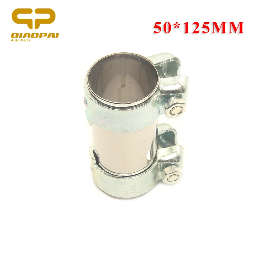 Stainless Steel Muffler Exhaust Clamp 191253141F 50x125MM For VW Golf Audi A4 A6 A8 100 80 90 Quattro Turbo Exhaust Dual Clip
Stainless Steel Muffler Exhaust Clamp 191253141F 50x125MM For VW Golf Audi A4 A6 A8 100 80 90 Quattro Turbo Exhaust Dual Clip