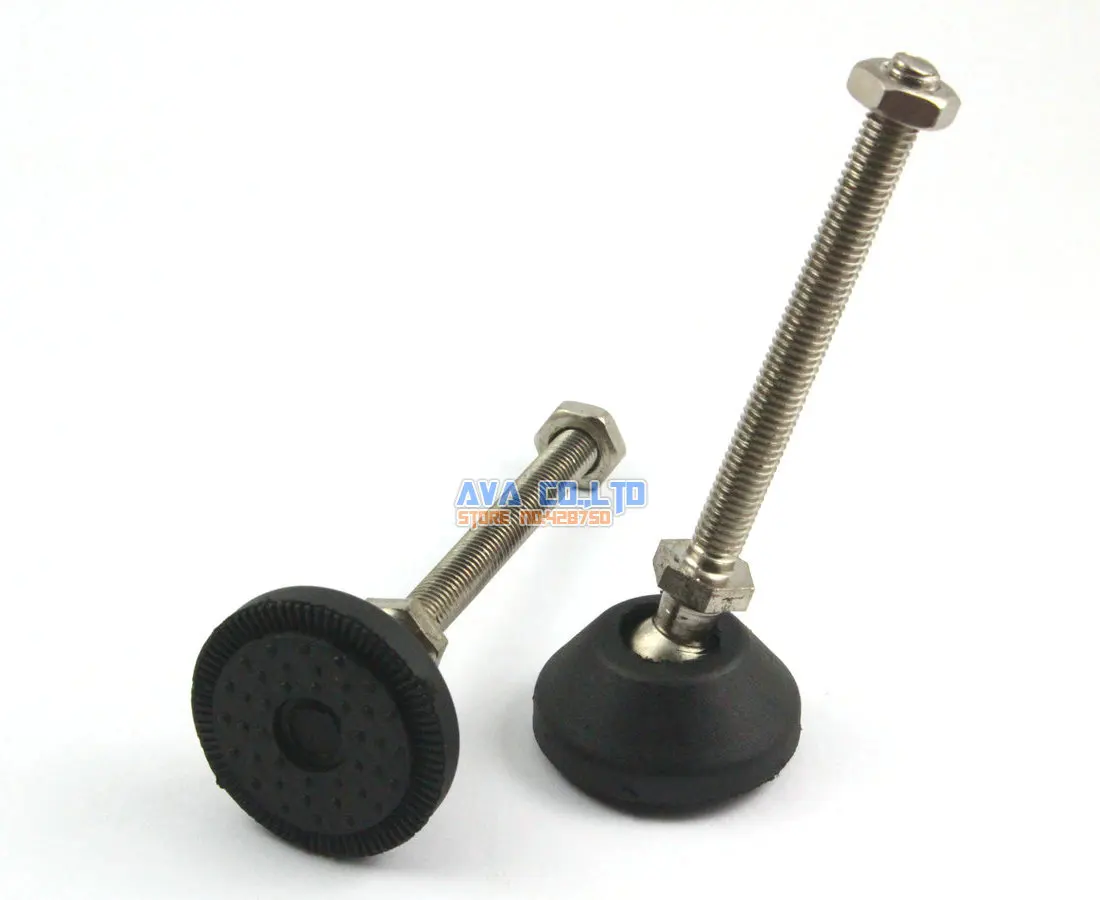 4 Pieces 40mm Swivel Base M8*80mm Adjustable Lathe Leg Articulating Leveling Feet
4 Pieces 40mm Swivel Base M8*80mm Adjustable Lathe Leg Articulating Leveling Feet