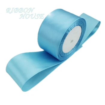 (25 yards/roll) 2'' (50mm) Sky Blue single face satin ribbon webbing gift christmas ribbons
(25 yards/roll) 2'' (50mm) Sky Blue single face satin ribbon webbing gift christmas ribbons