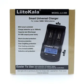 2020 Liitokala Lii-300 402 202 100 S1 3.7V/1.2V AA/AAA 18650/26650/16340/14500/10440/18500 26500 Battery LCD Charger with screen
2020 Liitokala Lii-300 402 202 100 S1 3.7V/1.2V AA/AAA 18650/26650/16340/14500/10440/18500 26500 Battery LCD Charger with screen