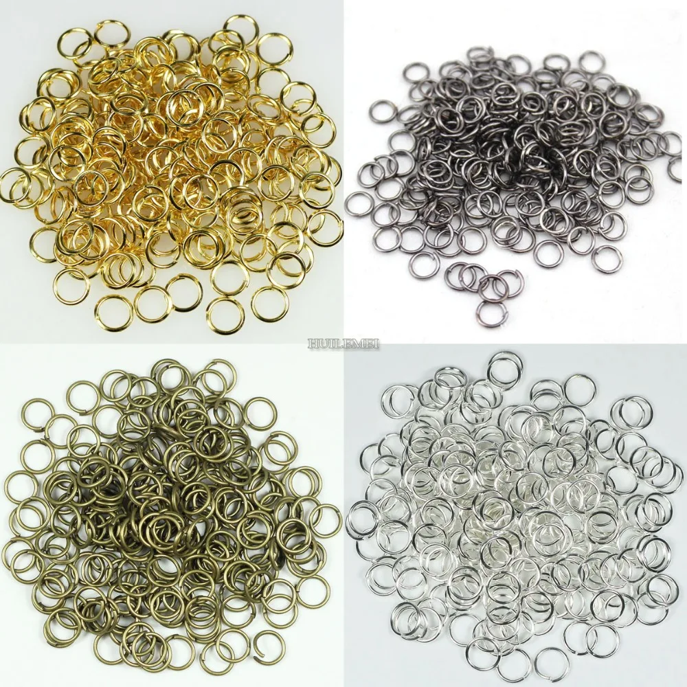 200pcs/lot 3/4/5/6/7/8/9/10mm Metal DIY Jewelry Findings Open Single Loops Jump Rings & Split Ring jewelry making Accessories
200pcs/lot 3/4/5/6/7/8/9/10mm Metal DIY Jewelry Findings Open Single Loops Jump Rings & Split Ring jewelry making Accessories