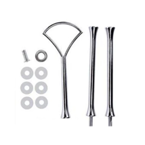 1/5/10 set 2 3 Tier Cake Plate Stand Heavy Metal Center Handle Fitting Hardware RodShape:Fan Color:Silver/golden
1/5/10 set 2 3 Tier Cake Plate Stand Heavy Metal Center Handle Fitting Hardware RodShape:Fan Color:Silver/golden