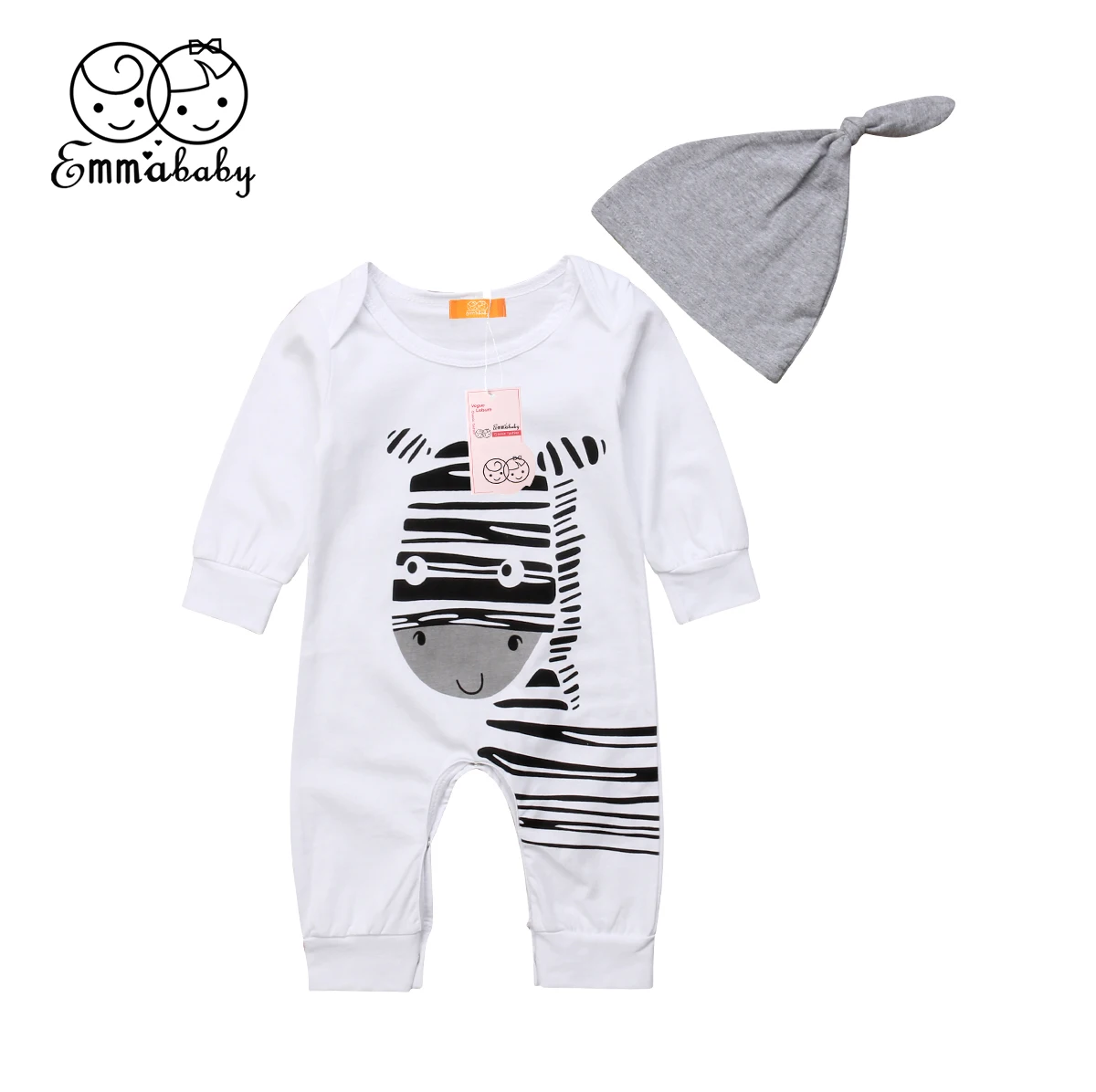 the new trend wild Tollder Kid Baby Clothing 2Pcs Newborn Baby Boys Girls Zebra Bodysuit Jumpsuit Hat Outfits Clothes print cute
the new trend wild Tollder Kid Baby Clothing 2Pcs Newborn Baby Boys Girls Zebra Bodysuit Jumpsuit Hat Outfits Clothes print cute