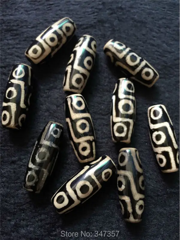 High Quality 12mm*30mm DYI Dzi Stone Black and White Nine Eyed Dzi Bead Pendant Tibetan Mystical Stone Heaven Eyed Dzi Beads
High Quality 12mm*30mm DYI Dzi Stone Black and White Nine Eyed Dzi Bead Pendant Tibetan Mystical Stone Heaven Eyed Dzi Beads