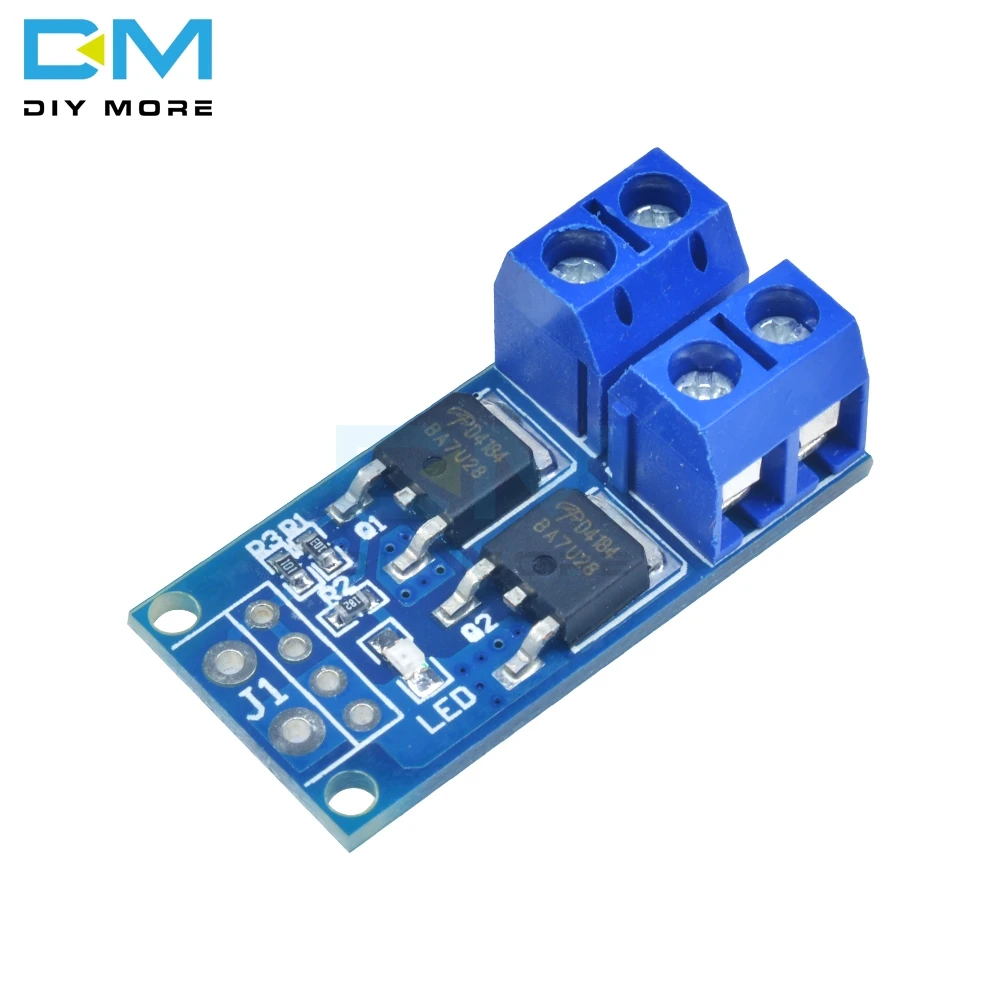 15A 400W Dual MOS FET Trigger Switch Drive Module PWM Regulator Control Panel 5V-36V IO Port PLC Interfaces DC Power 0-20KHZ
15A 400W Dual MOS FET Trigger Switch Drive Module PWM Regulator Control Panel 5V-36V IO Port PLC Interfaces DC Power 0-20KHZ