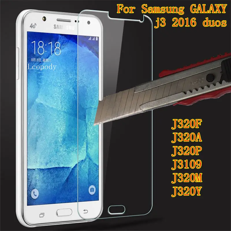 Tempered Glass For Samsung GALAXY j3 2016 duos Screen Protector fOR samsung sm J310 J3100 J320F J320A J3109 sklo glas an mobil
Tempered Glass For Samsung GALAXY j3 2016 duos Screen Protector fOR samsung sm J310 J3100 J320F J320A J3109 sklo glas an mobil