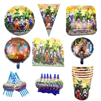 The dragon ball theme party supplies for children birthday party 87pcs/lot party supplies of plates cups napkins
The dragon ball theme party supplies for children birthday party 87pcs/lot party supplies of plates cups napkins