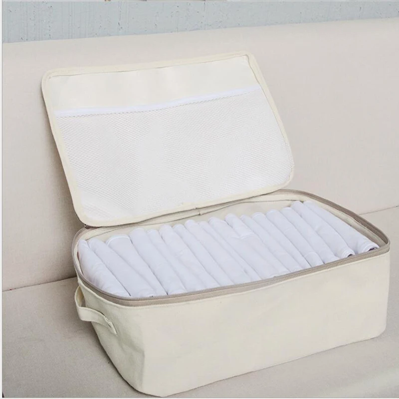 High quality thick canvas storage box clothes finishing storage bag with cover zipper quilt storage bag
High quality thick canvas storage box clothes finishing storage bag with cover zipper quilt storage bag