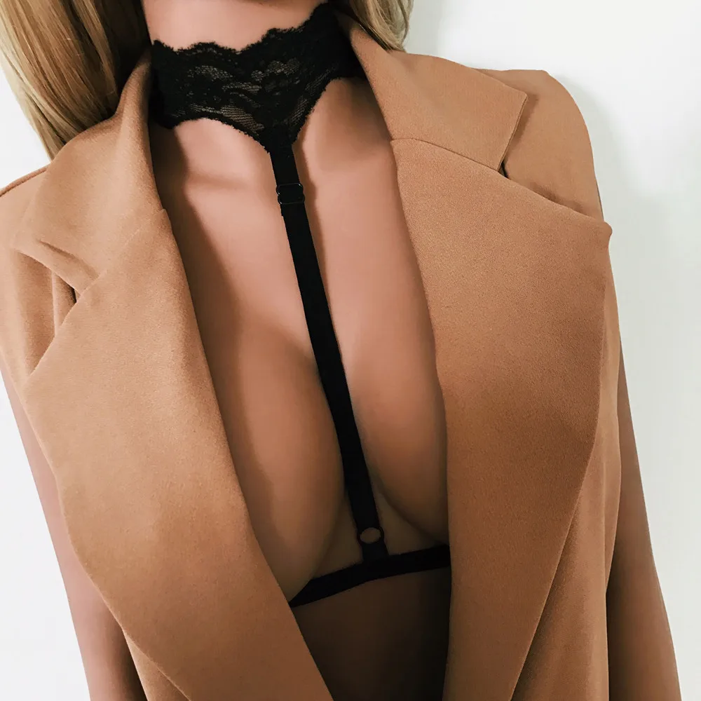 New Sexy Women Gothic Elastic Cage Bra Crop Top Erotic Lingerie Lace Halter Strappy Hollow Bra Bustier Bandage Body Belt
New Sexy Women Gothic Elastic Cage Bra Crop Top Erotic Lingerie Lace Halter Strappy Hollow Bra Bustier Bandage Body Belt