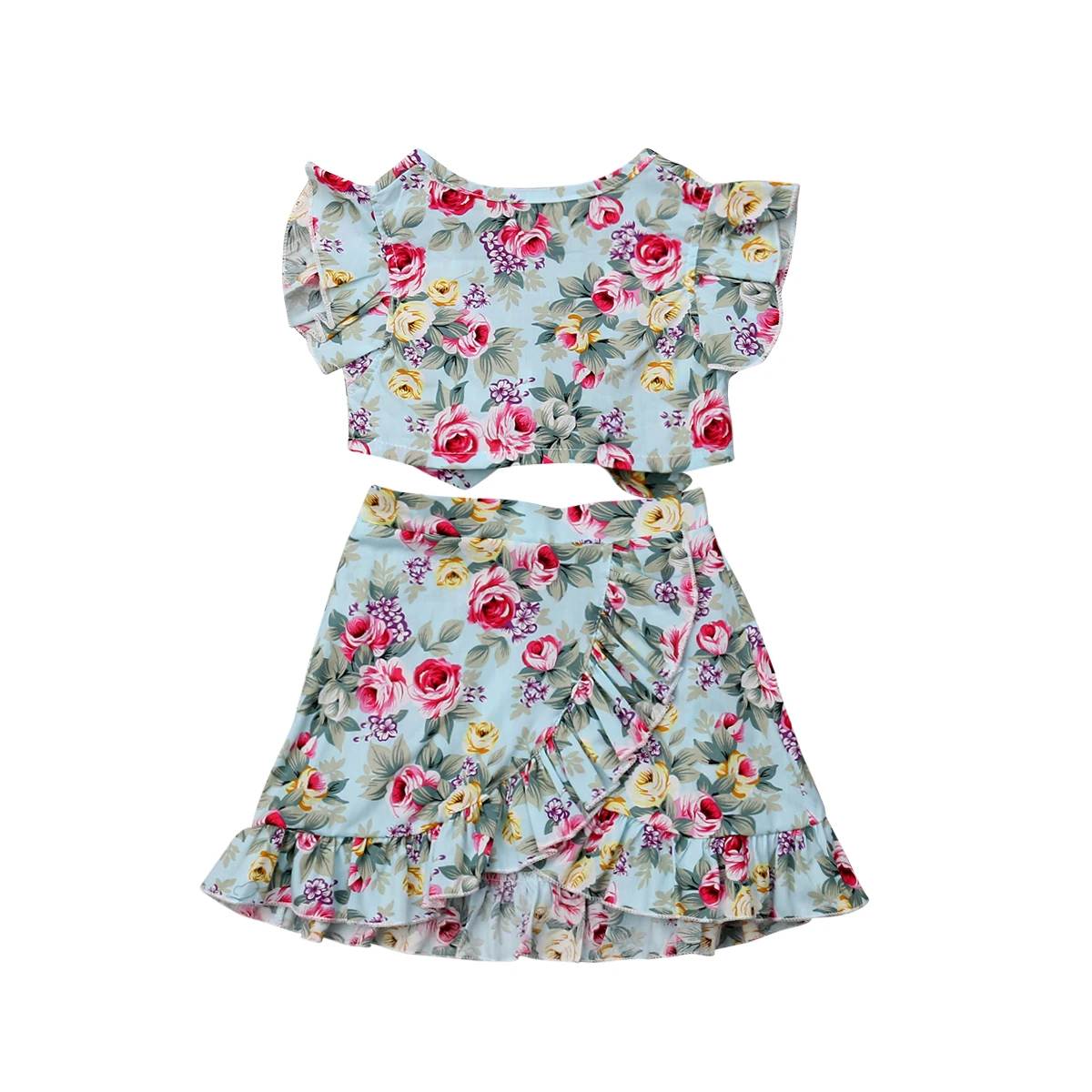 2Pcs Baby Kids Girl Summer Sleeveless Short Tops Irregular Mini Skirt Outfits Set Clothes 2019
2Pcs Baby Kids Girl Summer Sleeveless Short Tops Irregular Mini Skirt Outfits Set Clothes 2019