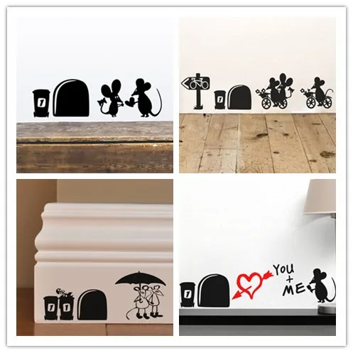 I love you so much 3d Funny mouse hole wall stickers decals Living room Bedroom wall art wallpaper mural Wedding decoration
I love you so much 3d Funny mouse hole wall stickers decals Living room Bedroom wall art wallpaper mural Wedding decoration