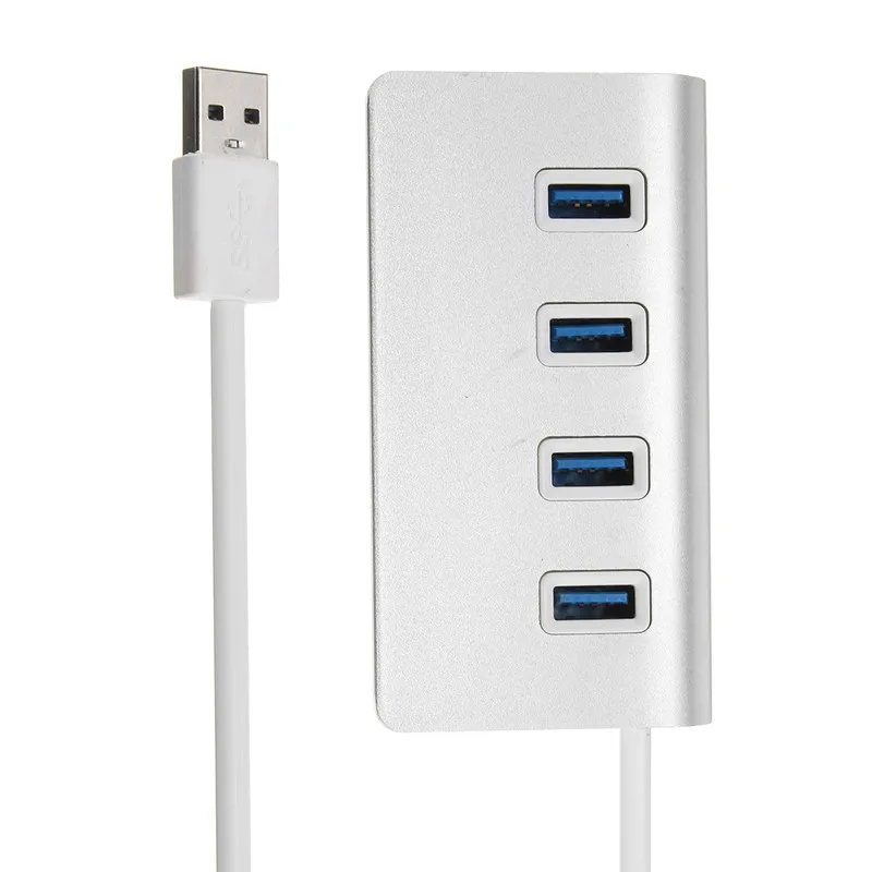 USB HUB 3.0 Good Quality High-Speed 5Gbps Aluminum 3.0 usb hub With External 4 PORTS USB 3.0 HUB For Computer MacBook-Silver
USB HUB 3.0 Good Quality High-Speed 5Gbps Aluminum 3.0 usb hub With External 4 PORTS USB 3.0 HUB For Computer MacBook-Silver
