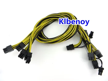 100PCS 16 AWG 6Pin to 8Pin (6+2Pin) PCIe Power Cable for GPU Video Card ETH Ethereum Mining
100PCS 16 AWG 6Pin to 8Pin (6+2Pin) PCIe Power Cable for GPU Video Card ETH Ethereum Mining