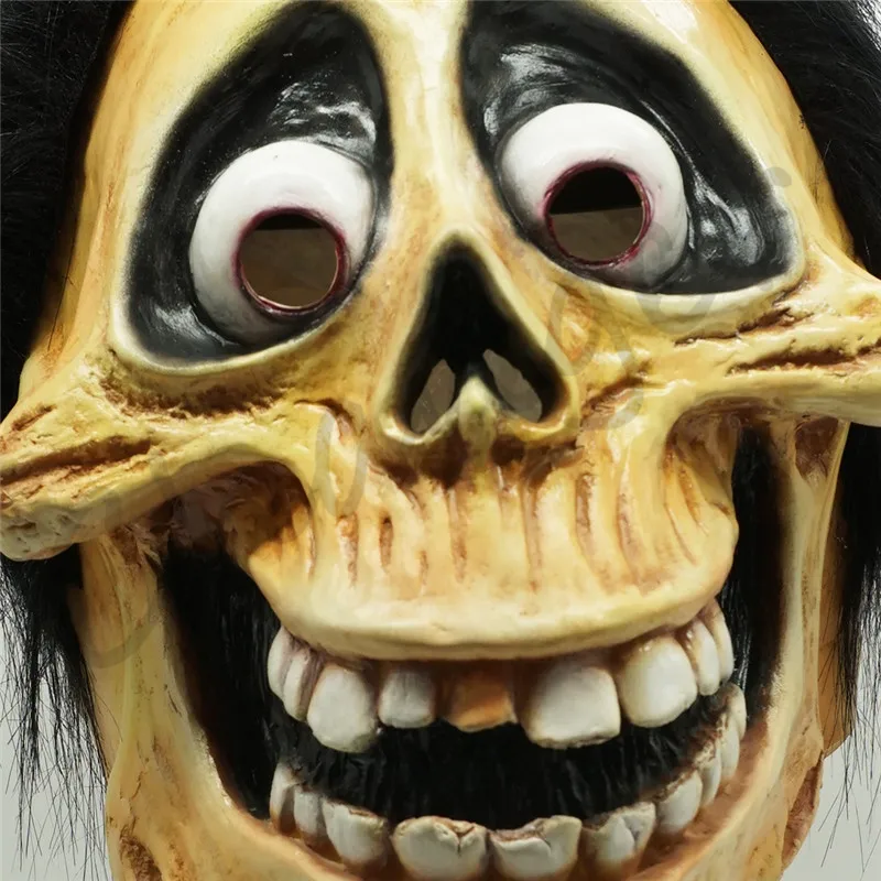 Cosplay Movie CoCo Hector Skull Latex Mask Costume Halloween Full Head Mask Prop