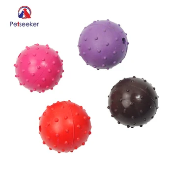 Brand New Pet Natural Rubber Ball Pet Toys for Dogs Bells Squeak Toys Playing Chew Interactive Toys Dog Toys for Small Dogs
Brand New Pet Natural Rubber Ball Pet Toys for Dogs Bells Squeak Toys Playing Chew Interactive Toys Dog Toys for Small Dogs