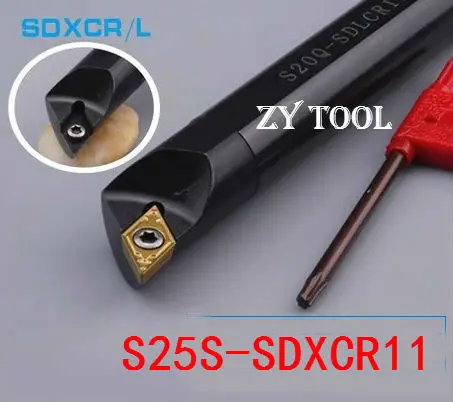 

S25S-SDXCR11 25MM Internal Turning Tool Factory outlets, the lather,boring bar,Cnc Tools, Lathe Machine Tools