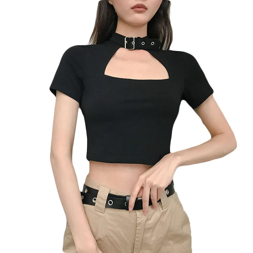 2019 Summer Fashion Hot Sale Women's Solid Color Sexy Short-Sleeve Cropped Navel Top Haut ombilical personnalis 40*
2019 Summer Fashion Hot Sale Women's Solid Color Sexy Short-Sleeve Cropped Navel Top Haut ombilical personnalis 40*
