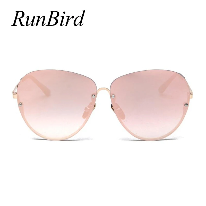 RunBird Unique Alloy Half Frame Sunglasses Women Rimless Sun Glasses Oversized Clear Lens Big Size Shades Lunettes Female 452R
RunBird Unique Alloy Half Frame Sunglasses Women Rimless Sun Glasses Oversized Clear Lens Big Size Shades Lunettes Female 452R