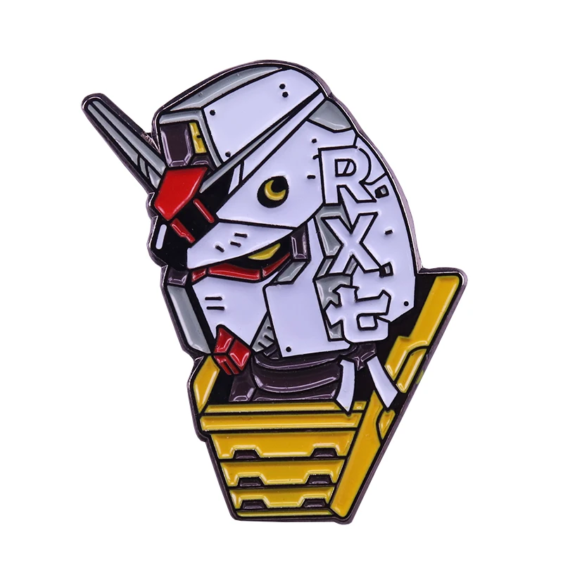 Gundam badge super cool robot pin classic RX 78 design art brooch anime game fans boyfriend gift
Gundam badge super cool robot pin classic RX 78 design art brooch anime game fans boyfriend gift