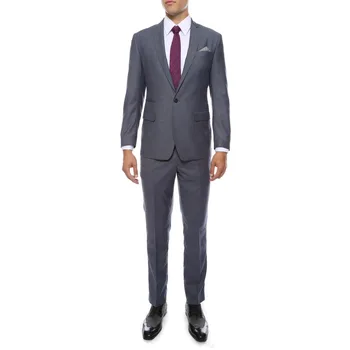 (Jacket+Vest+Pants) 2019 Pure Grey Custom Slim Fit Groom Tuxedos Groomsmen Mens Wedding Prom Suits With Pants Ternos Masculino
(Jacket+Vest+Pants) 2019 Pure Grey Custom Slim Fit Groom Tuxedos Groomsmen Mens Wedding Prom Suits With Pants Ternos Masculino